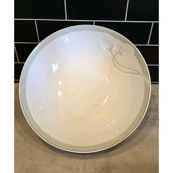 Printemps x Hutschenreuther Chloe 9"x3" Serving Bowl Porcelain Mint Green EUC - Picture 2 of 10